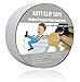 Yorwe Anti Slip Tape Clear/Biased Whiter, Safety Track Tape Skid Tape Roll High Traction Strong Grip Abrasive Not Easy Leaving Adhesive Residue (2