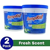 DampRid FG60FS Moisture Absorber, Fresh Scent, 10.5-Ounce, 2-Pack