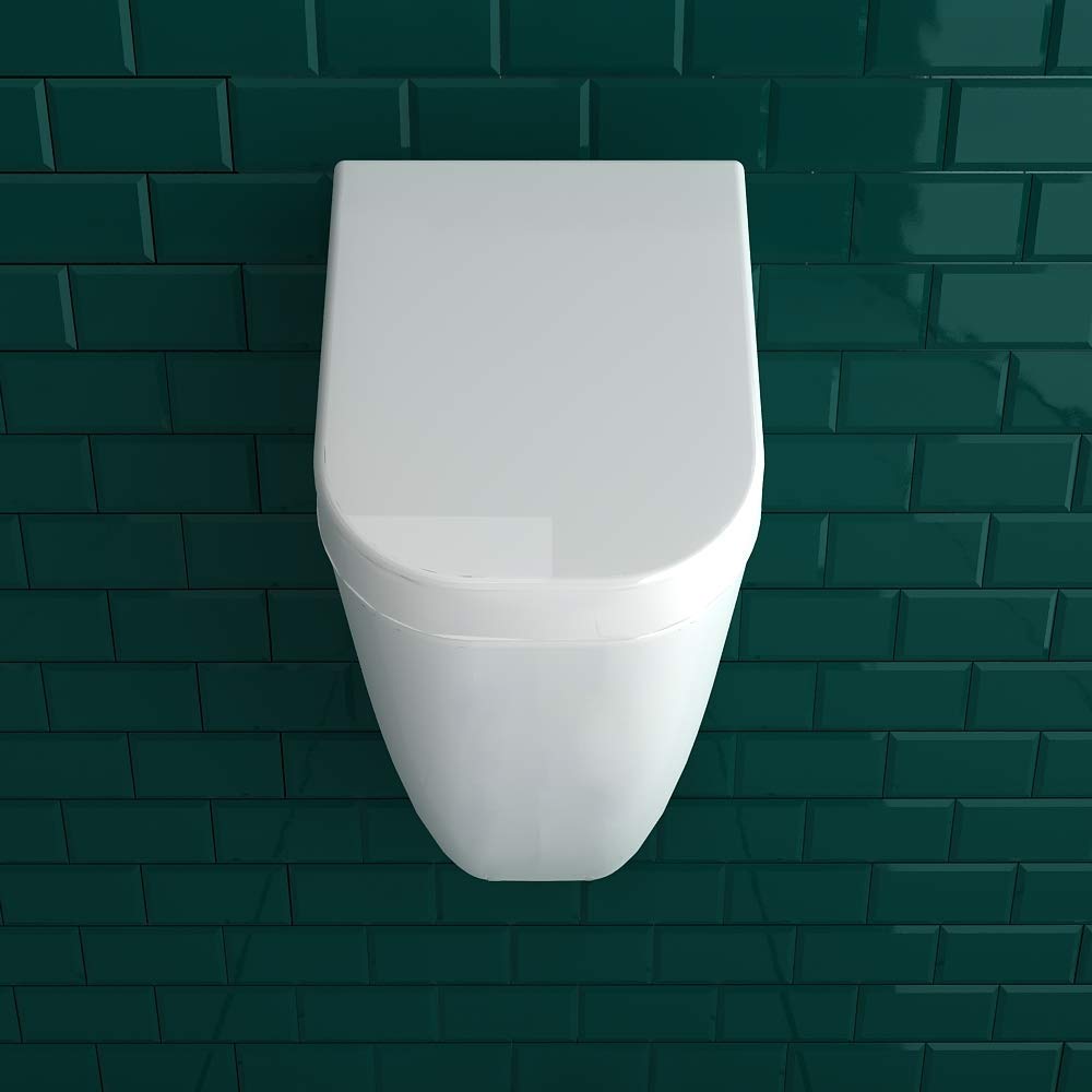 VitrA Pure Style Urinal mit VitrAhygiene + Deckel + UrinalAbsaug