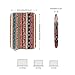 Plemo 13 Inch Bohemian Sleeve Canvas Fabric Carrying Notebook Case Bag Compatible with 13-13.3 Inch Notebook Tablet