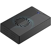 FIDECO Hard Drive Enclosure, USB 3.0 to SATA Hard Drive Docking Station for 3.5 or 2.5 inch SATA HDD SSD with Cooling Fan, 12