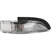 YOLLKY Right Mirror Turn Signal Light for Toyota Corolla 2014-2017 | Passenger-side mirror indicator for Toyota Corolla 2014-2017; OE 81730-52100