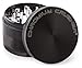 Chromium Crusher 1.6 Inch 4 Piece Tobacco Spice Herb Grinder - Black primary