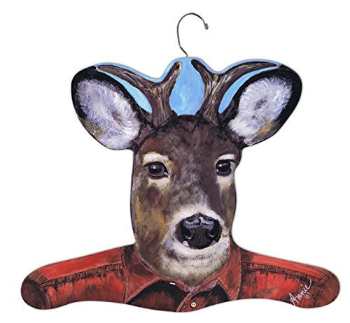 Stupell Home DÃ©cor Deer Hanger, 17 x 0.4 x 11, Proudly Made in USA