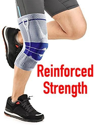Reinforced Patella Knee Brace Stabilizer with Comfort Fit Cushion