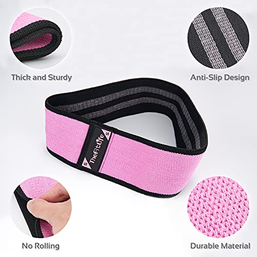 TheFitLife Resistance Bands for Women Butt Lift Mini Fabric Booty