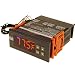UCONTRO Switchable -22 to 572 &deg;F -30 to 300 &deg;C Digital Temperature Controller Electronic Thermostat w/Alarmer & Probe for BBQ Grill Smoker Oven Stove Beer Brewing (110VAC)