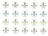 20 Count - Green Mountain Variety Organic Coffee K-Cups for Keurig K Cup Brewers and 2.0 Brewers - (4 Flavors, 5 K-cups each)
