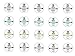 20 Count - Green Mountain Variety Organic Coffee K-Cups for Keurig K Cup Brewers and 2.0 Brewers - (4 Flavors, 5 K-cups each)