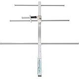 TWAYRDIO 7dBi Outdoor Yagi Antenna 100W 400-470MHz High Gain Antenna with SL16 Female Connector for UHF Mobile Radio and Two-