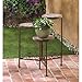 Gifts and Decor Rustic Finish Triple Planter Table Set