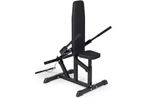 TITAN DISTRIBUTORS INC. Titan Fitness Seated Dip Machine, Plate Loaded Dip Machine Rated 200 LB, Seated Triceps Dip Machine, Adjustable Padded Seat Backrest, Doubles as Bicep Curl Station