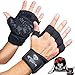 Fitness Gloves for Weightlifting, CrossFit - Black Workout Gloves with Wrist Support & Full Palm Protection for Men &Women - Hand Protection for Lifting, Workouts, & Cross Training (Black, Small)