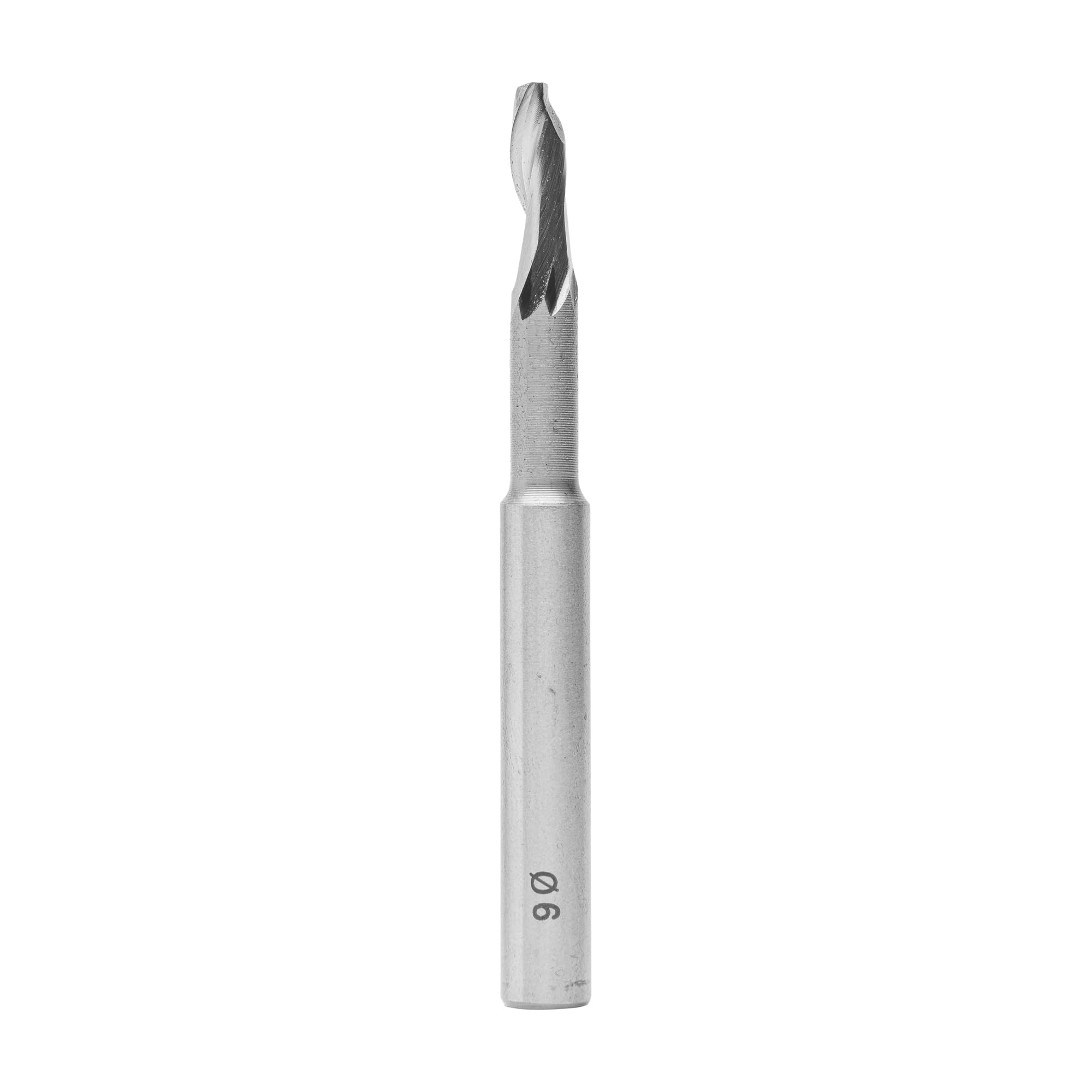 ENT 30023 Helical Aluminium and PVC Cutter HS Shank (S) 8 mm, Diameter (D) 6 mm, NL1 14 mm, NL2 35 mm, Z1, GL 80 mm