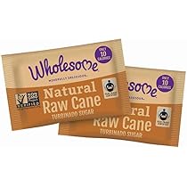 Amazon.com: Wholesome Sweeteners Natural Raw Cane Sugar Packet, 2 