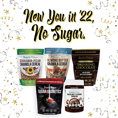 Diabetic Kitchen Gourmet Drinking Chocolate Sugar Free, Keto Friendly