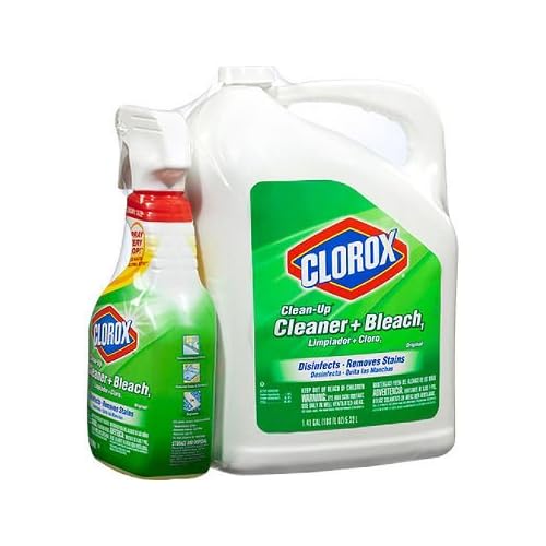 Clorox Clean-Up Cleaner Spray with Bleach and Refill Combo, 32 Ounce Spray Bottle + 180 Ounce Refill image