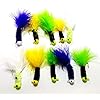 RAH-Crappie-Jigs-10-20-Packs-Assorted-Colors-Lead-Head-Hook-With-Marabou-Chenille-For-Bass-Pike-Walleye-Fishing-Jig-With-Feather-Fishing-Hard-Lure-Accessory-Ice-Fishing-Jigs RAH-Crappie-Jigs-10-20-Packs-Assorted-Colors-Lead-Head-Hook-With-Marabou-Chenille-For-Bass-Pike-Walleye-Fishing-Jig-With-Feather-Fishing-Hard-Lure-Accessory-Ice-Fishing-Jigs