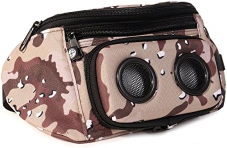 JammyPack Desert Speakers Fanny Pack, Tan Camo/Technine Print, One Size