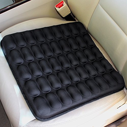 VIVE Gel Seat Cushion by Orthopedic Car, Truck, Wheelchair, Airplane