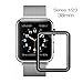 OKTI asd31 Apple Watch Screen Protector 38mm, iWatch Tempered Glass Screen Protector, Anti-Scratch Scratch Resistant, Full Coverage Scratch Proof Screen Film for Apple iWatch 38mm Series 1/2/3 [1 Pack]