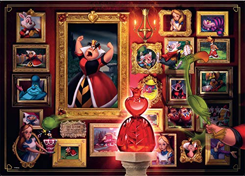 Ravensburger Puzzle 15026 - Villainous Queen of Hearts - 1000 Teile Puzzle für Erwachsene und Kinder ab 14 Jahren… – Bild 4