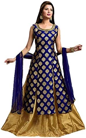 aarna fashion Silk Western Gown