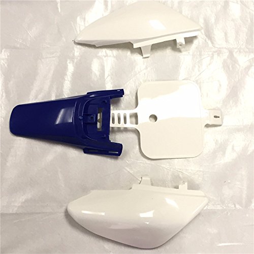 XKMT-Motorctcly Blue Plastic Fender Kit Body Work Fairing Kit Compatible With Honda CRF XR XR50 CRF50 Clone 125CC Pit Dirt Bike [B01BG1QIFM] - Thumbnail 3