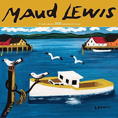 Maud Lewis 2020 12 x 12 Inch Monthly Square Wall Calendar, Arts Folk Artists Pictures Paintings by 