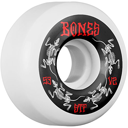 Bones Wheels V2 Series 2017 53mm  Set of 4 Skateboard Wheels