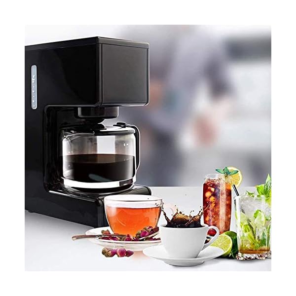 1yess Kaffee-Maschine Filter Retro-Handschleifer, 750 ml / 680W, programmierbare Kaffeemaschine, zu Hause… – Bild 5