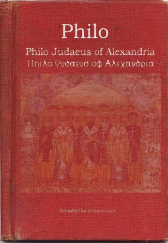 Best! The Works of Philo Judaeus of Alexandria RAR