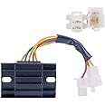 JSMANCAVE Voltage Regulator Rectifier Fits For Arctic Cat 1999-2003 250 2x4 01-03 250 4x4 98-01 300 2x4 98-01 300 4x4 Fits For Suzuki GN 125 GZ250 Repl.# 32800-05300 32800-05320 32800-29B00