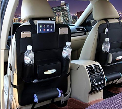 JAYEGT Car Auto Seat Back multiple-pocket storage bag Organizer Holder Travel Set(Black)