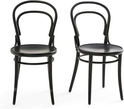 La Redoute Am Pm Chaise Hetre Neda Conf De 2 Unique Noir Amazon Fr Cuisine Maison