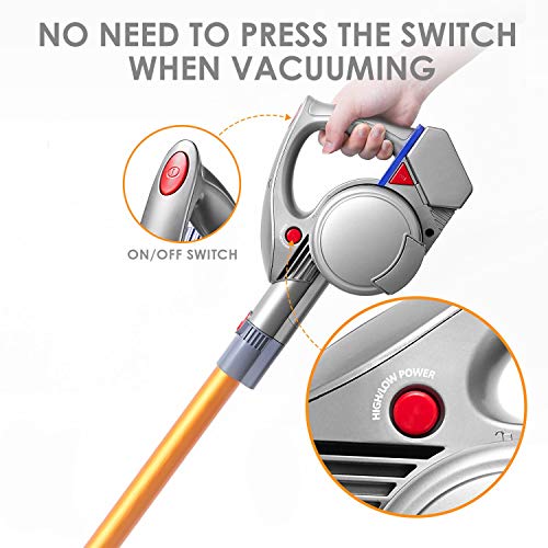 Deik Cordless Vacuum, 2 in 1 Vacuum Cleaner, Cordless Stick Handheld