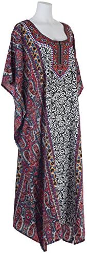 Sante Classics Women's Poly Microfiber Caftan Nastassia One Size