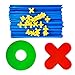 RAINBOW TOYFROG Jumbo Tic Tac Toe Set, Large Indoor/Outdoor Games, Backyard Fun for Kids & Adults, Party Play with Carry Bag