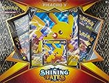 Pokemon Shining Fates Pikachu V Box Set - 4 Booster