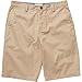 Billabong Men's Carter Shorts, Dark Khaki, 32