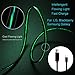 Android Charger Lingoboi 3.0ft/0.9m Powerline Micro USB-Durable Visible Flowing LED EL Light Micro USB Sync Data Charging Cable for Samsung, Sony,LG, ,HTC,Android Smartphones and More(Black/Green)