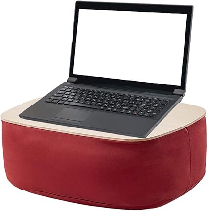 Cora Stands Support Ordinateur Portable Tablette Tactile Gain De Place Pour Le Bureau Lit Canape Ideal Pour Une Lecture Aisee De Tablette Avec Oreiller 40x29x16 Cm Amazon Fr Cuisine Maison