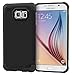 Galaxy S6 Case, roocase [Exec Tough] Galaxy S6 Slim Fit Case Hybrid PC / TPU [Corner Protection] Armor Cover Case for Samsung Galaxy S6 (2015), Granite Black