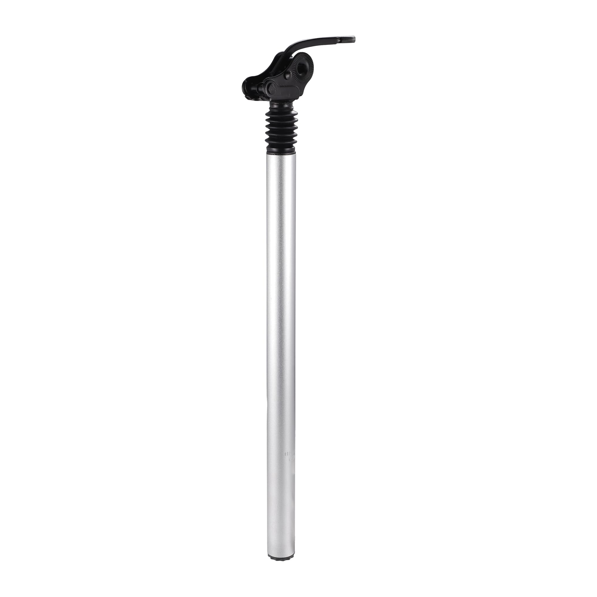 Hihaha Bicycle Seat Post / Adjustable for Bike 31.8x550mm 1Pcs Silver Tone