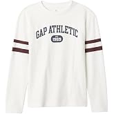 Gap Boys' Long Sleeve Varsity Graphic Tee