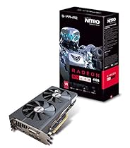 Sapphire Radeon NITRO Rx 480 4GB GDDR5 Dual HDMI / DVI-D / Dual DP OC w/ backplate (UEFI) PCI-E Graphics Card 11260-13-20G