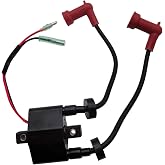 Ignition Coil 6F5-85570-00 for Yamaha 9.9-25HP 2/4-Stroke outboard | Replace 6F5-85570-10 6F5-85570-11 6F5-85570-12 6F5-85570-13 65W-85570-01/00