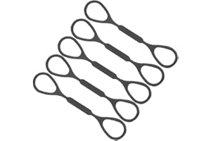 UTHCLO 5pcs Black Silicone Trumpet Slide Stopper Rings Trumpet Part Accessory Tuning Stopper for Brass