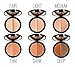 EVE PEARL Dual Salmon Concealer Full Coverage Under Eye Concealer Smooth Skin Treatment Brighten Makeup Hydrate Skincare (Light)