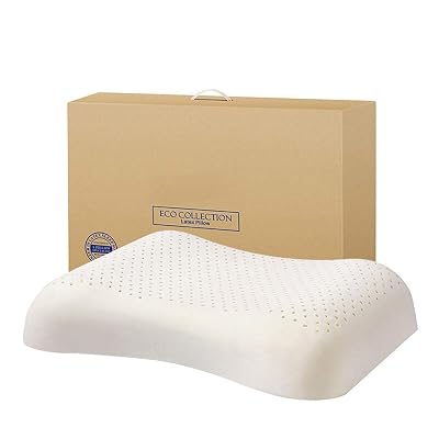 WTGG-Home Textile Latex Pillow - Sri Lanka Imported Natural Latex Pillow ergonomics Refreshing and Breathable Care Cervical ECO Butterfly Pillow &amp;